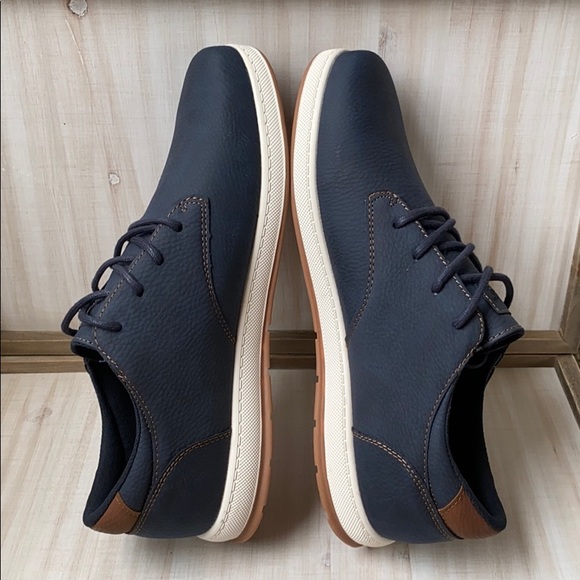 NEW G.H. Bass & Co Percy WX B Leather Blue Tan - Picture 6 of 8